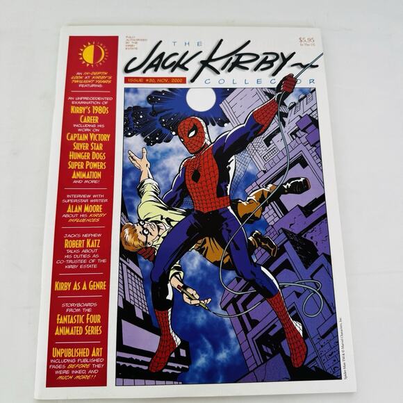 The Jack Kirby Collector Magazine #39 Spider Man W/ Thing Back Cover - Picture 1 of 6